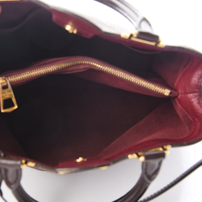 Louis Vuitton Damier Ebene Cuir Taurillon Brittany Bordeaux 5 of 8