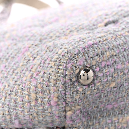 Chanel Tweed Quilted Cambon Tote Grey 10 of 13