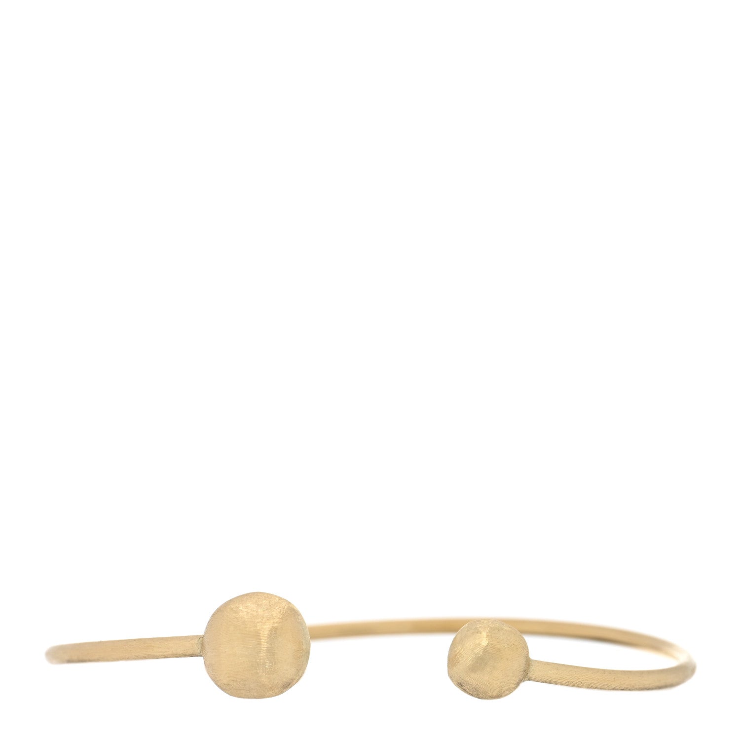 Marco Bicego 18K Yellow Gold Africa Flexible Cuff Bracelet 1 of 3