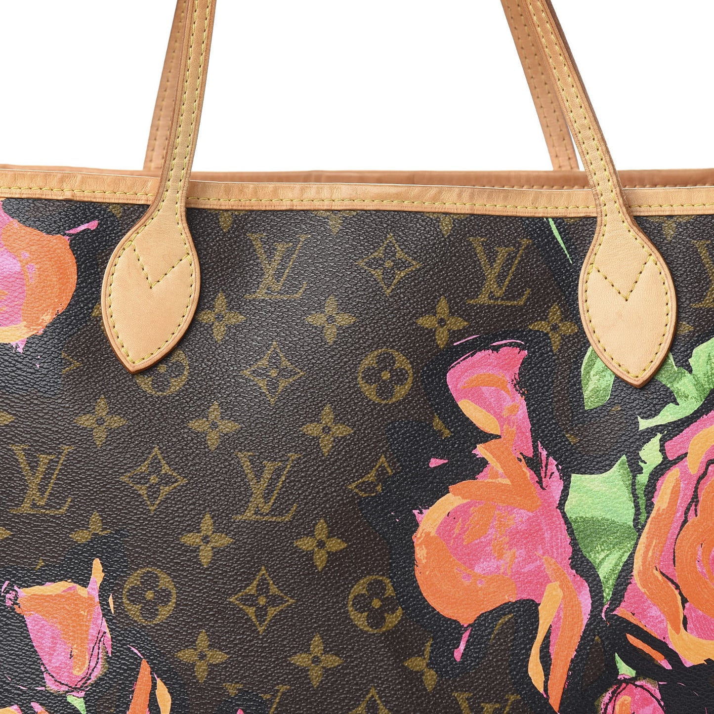 Monogram Roses Neverfull MM