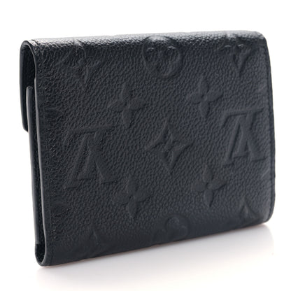 Louis Vuitton Empreinte Victorine Wallet Black 3 of 9