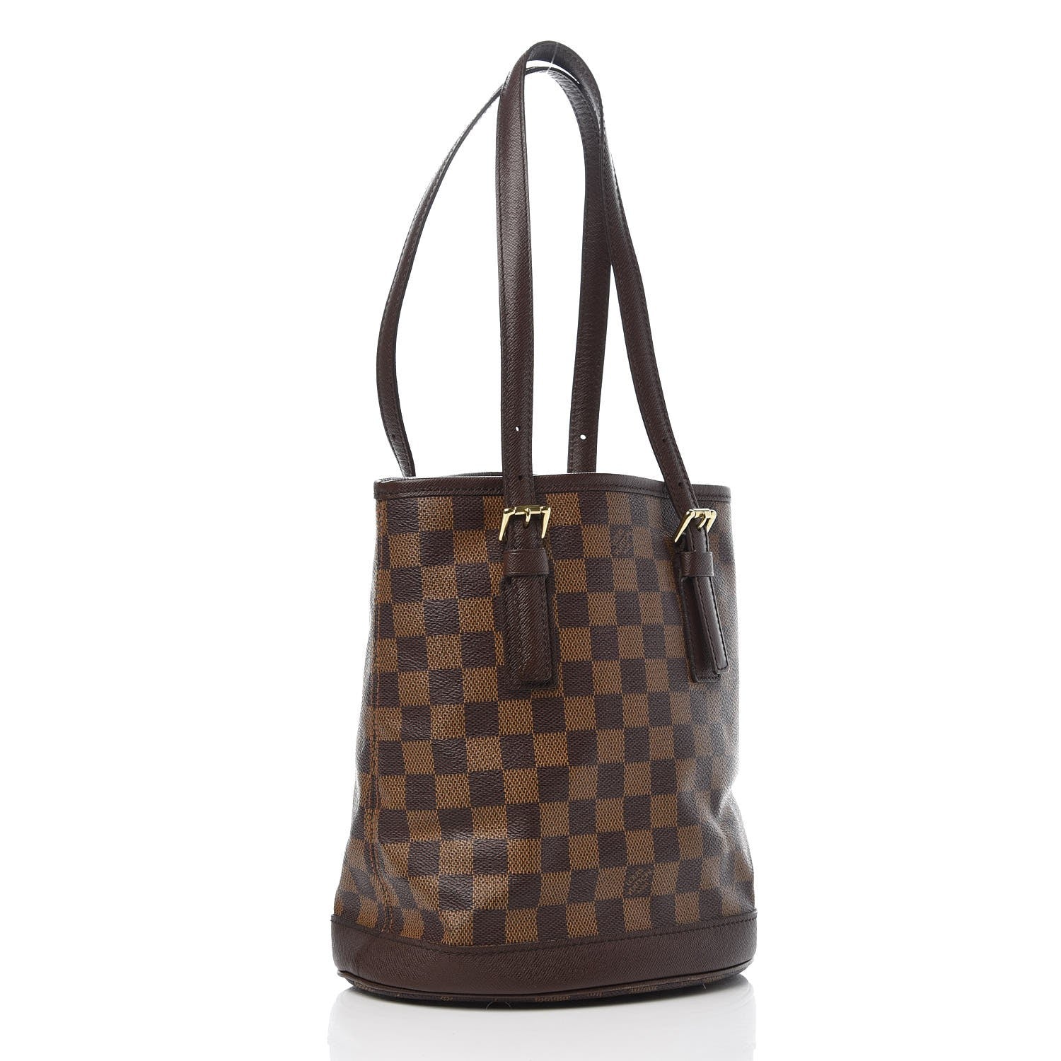 Louis Vuitton Damier Ebene Marais Bucket 23 3 of 9