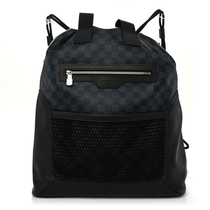 Louis Vuitton Damier Cobalt Matchpoint Hybrid Backpack 1 of 9