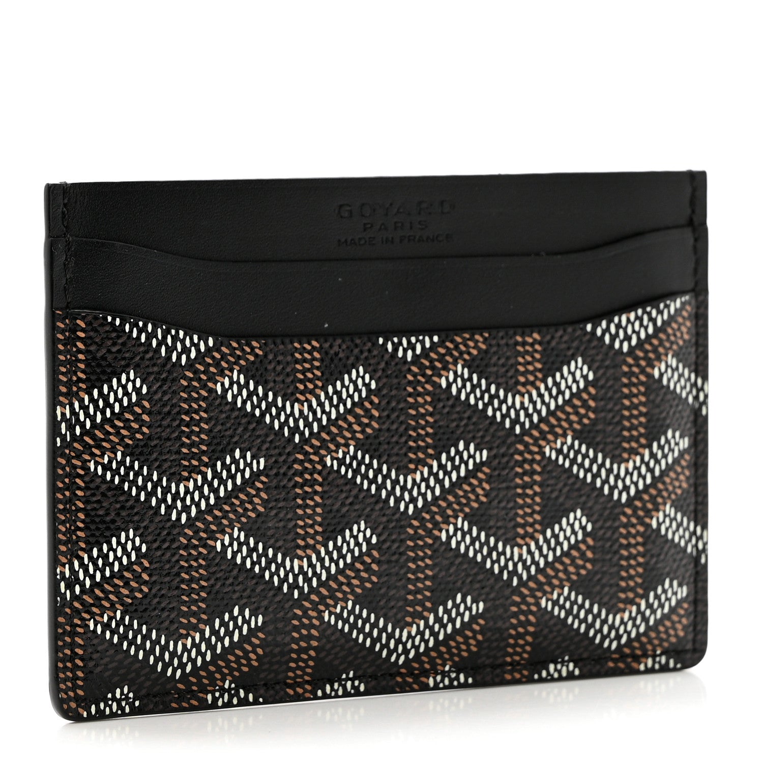 Goyard Goyardine Saint Sulpice Card Holder Black 2 of 6