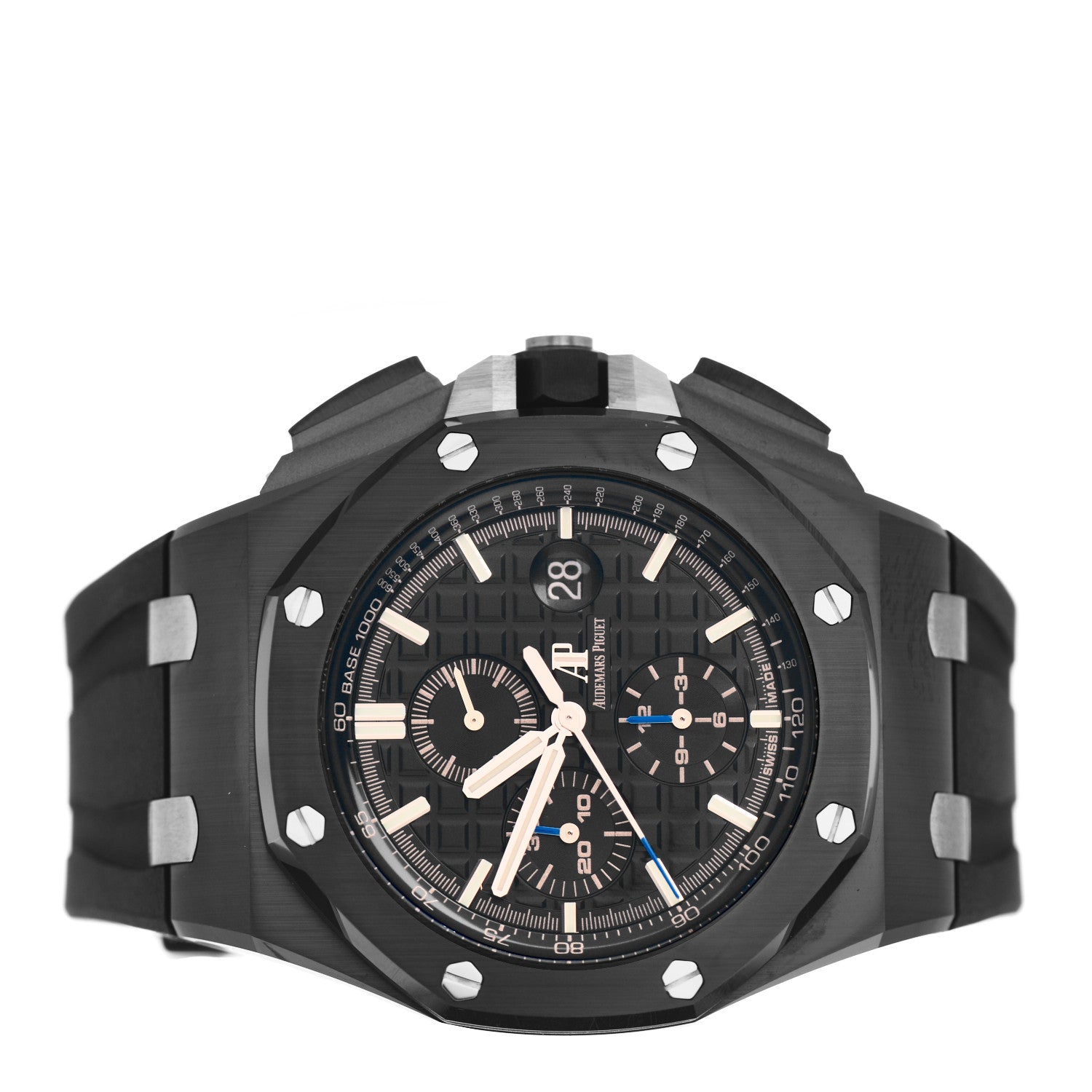 Audemars Piguet Ceramic Titanium 44mm Royal Oak Offshore Chronograph Automatic Watch Black 26405CE.OO.A00CA.02 2 of 5