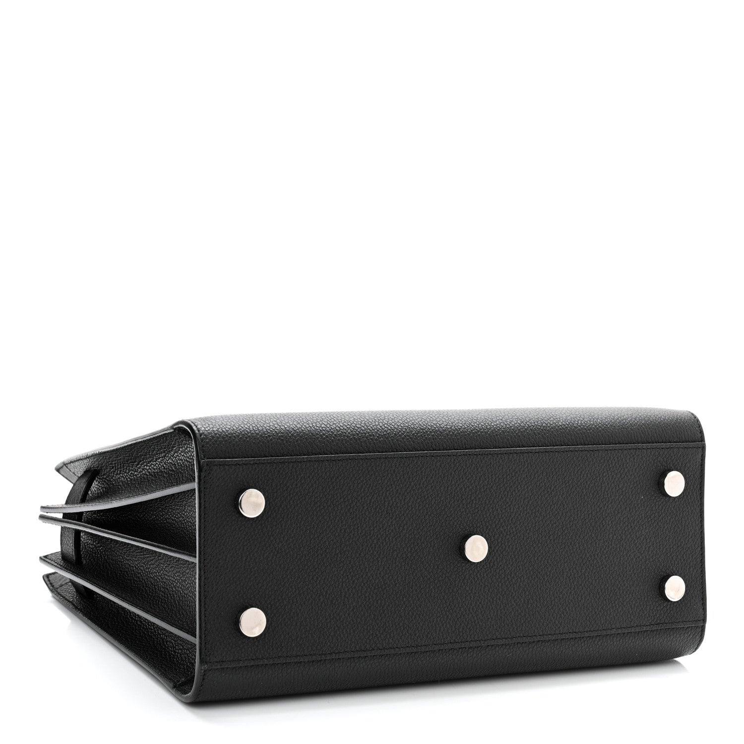 Saint Laurent Grained Calfskin Baby Sac De Jour Black 4 of 10