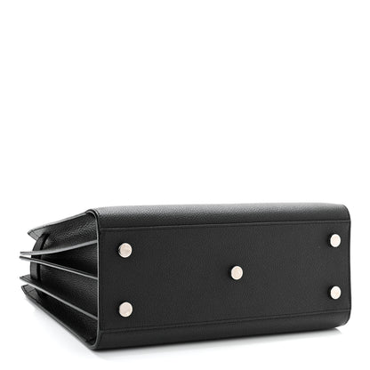 Saint Laurent Grained Calfskin Baby Sac De Jour Black 4 of 10