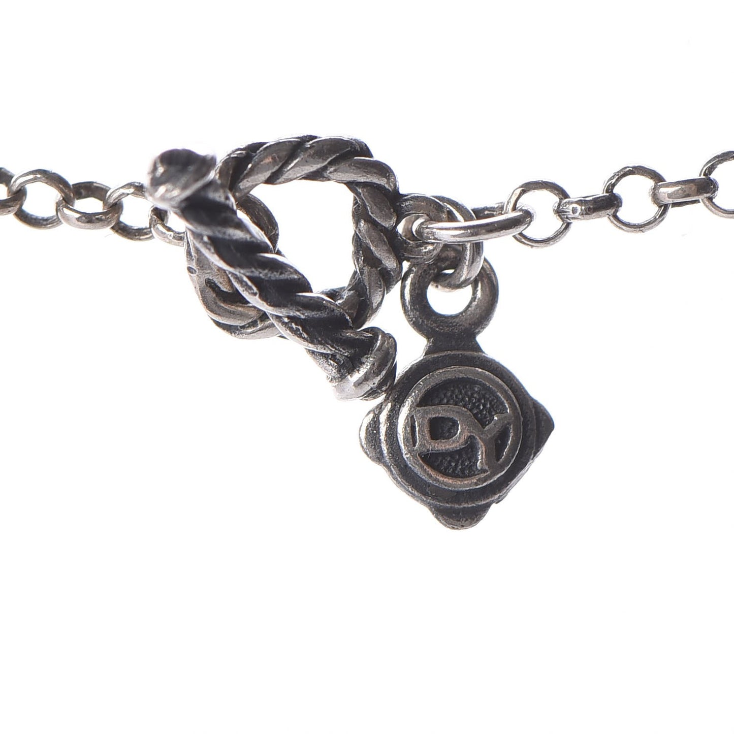 Sterling Silver Smoky Quartz Station Chain Necklace