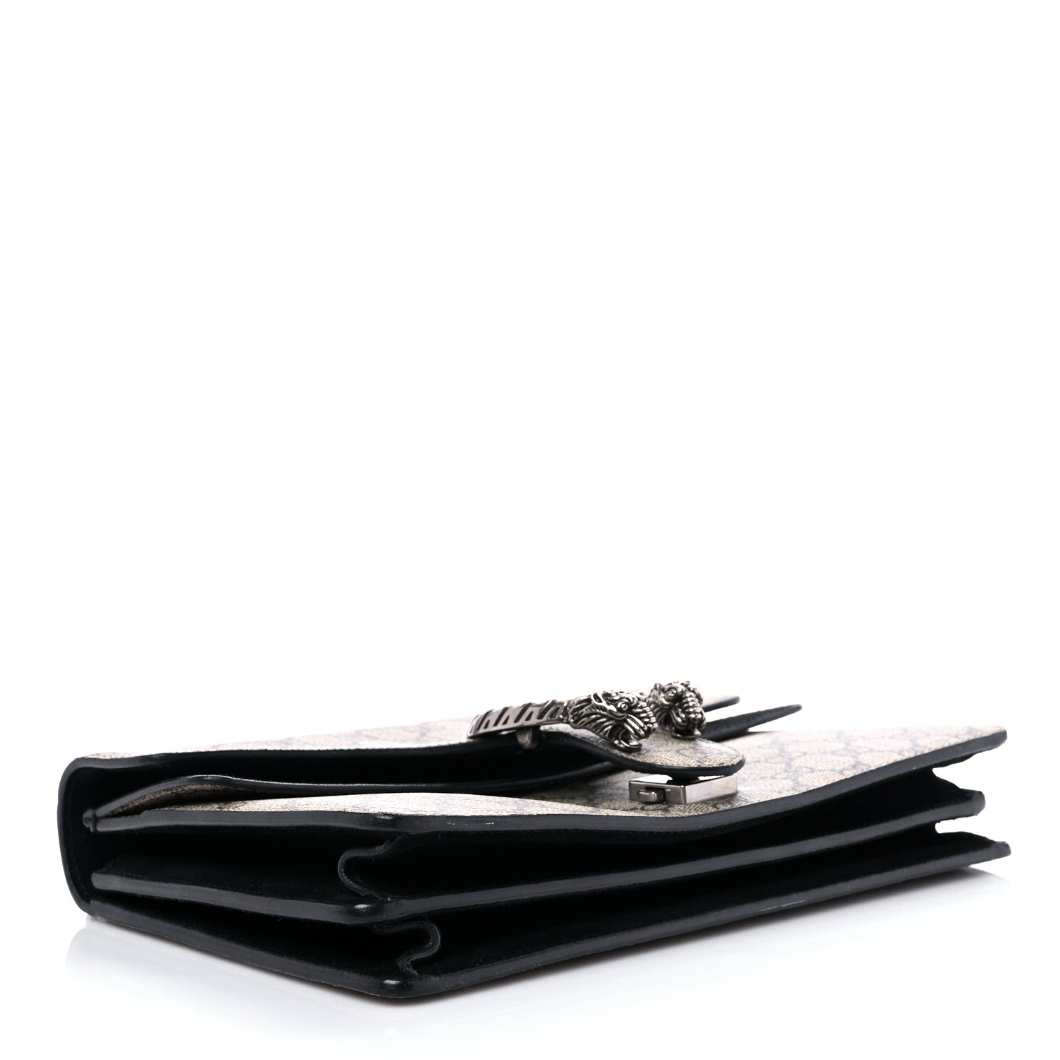 Gucci GG Supreme Monogram Small Dionysus Shoulder Bag Black 4 of 14
