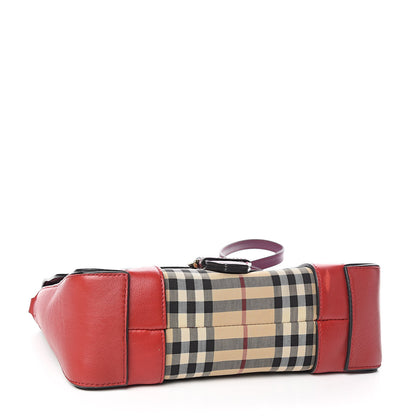Burberry Horseferry Check Medium Dickens Crossbody Bag Purple 4 of 11