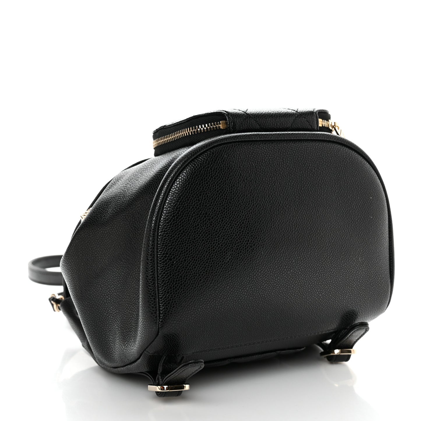 Caviar Quilted Mini Business Affinity Backpack Black