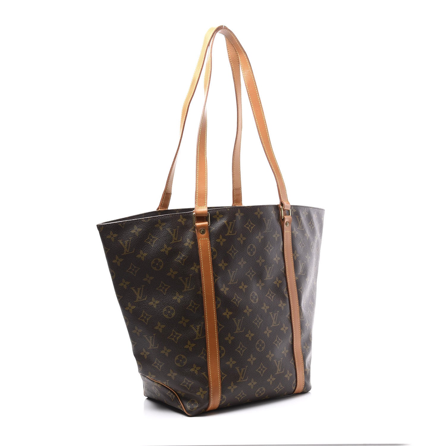 Louis Vuitton Monogram Sac Shopping Tote 2 of 8