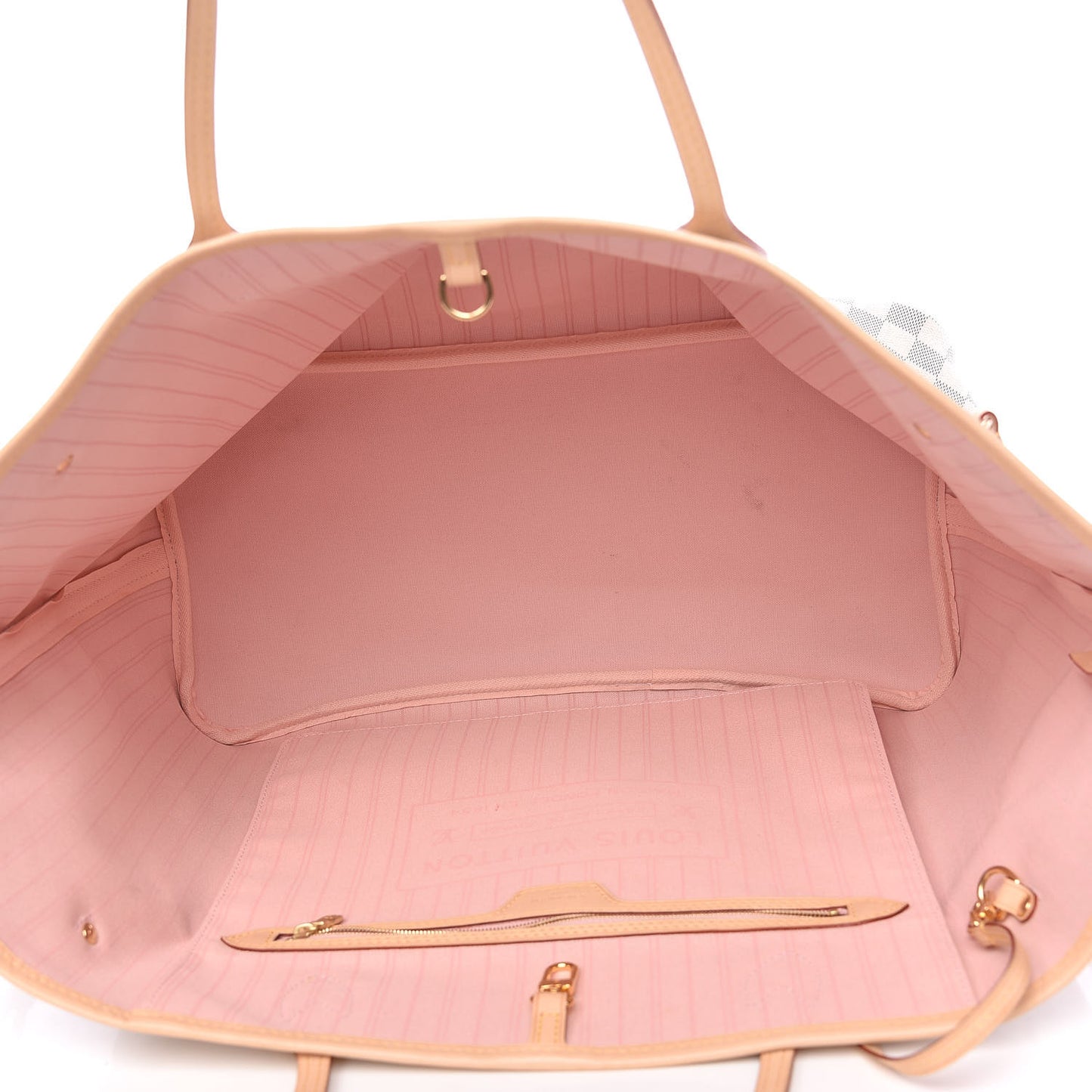 Damier Azur Neo Neverfull GM Rose Ballerine