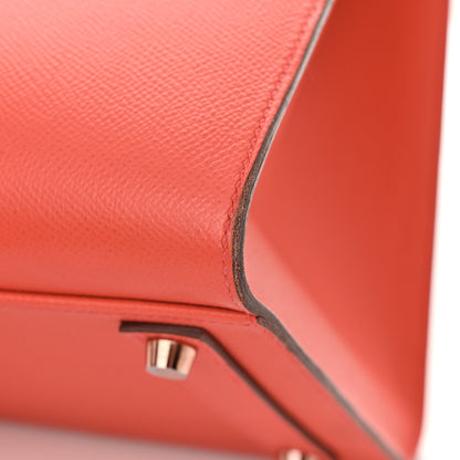 Hermes Epsom Horseshoe Birkin Sellier 35 Rose Texas 14 of 15