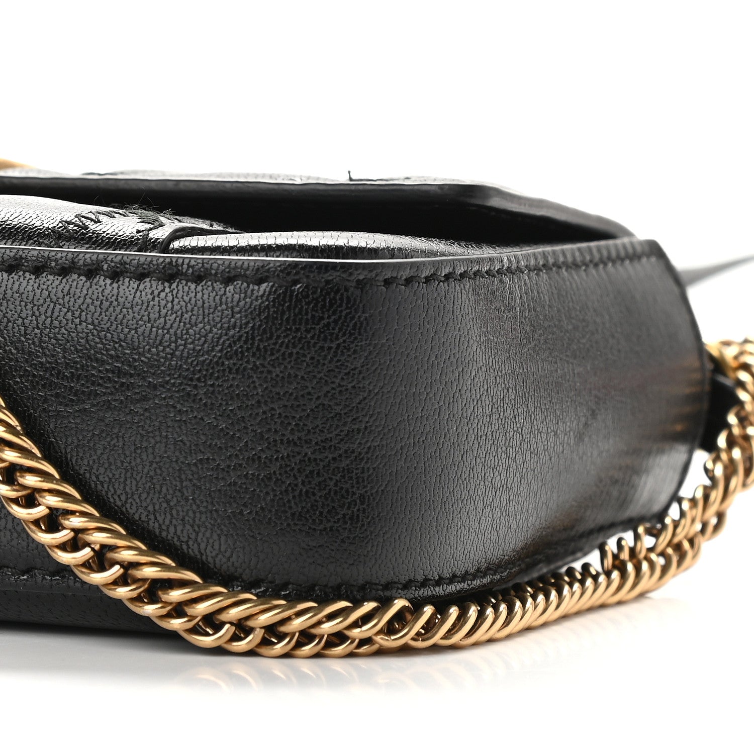 Givenchy Goatskin Quilted GV3 Mini Pocket Convertible Bag Black 8 of 8