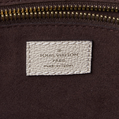 Louis Vuitton Empreinte Monogram Giant Neverfull MM Cream 9 of 9