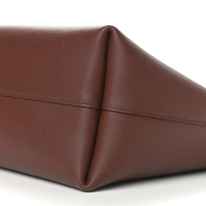 Saint Laurent Calfskin Large Shopping Tote Cognac 9 of 9