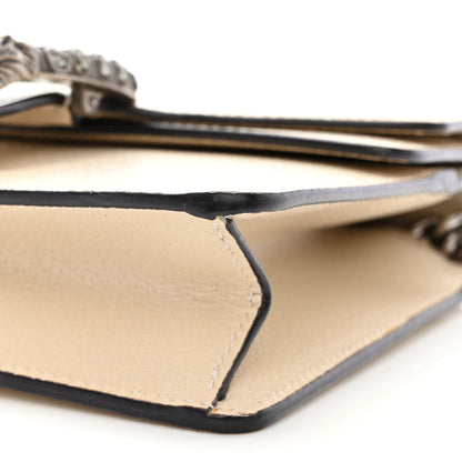 Gucci Textured Calfskin Crystal Mini Dionysus Shoulder Bag Mystic White 10 of 16