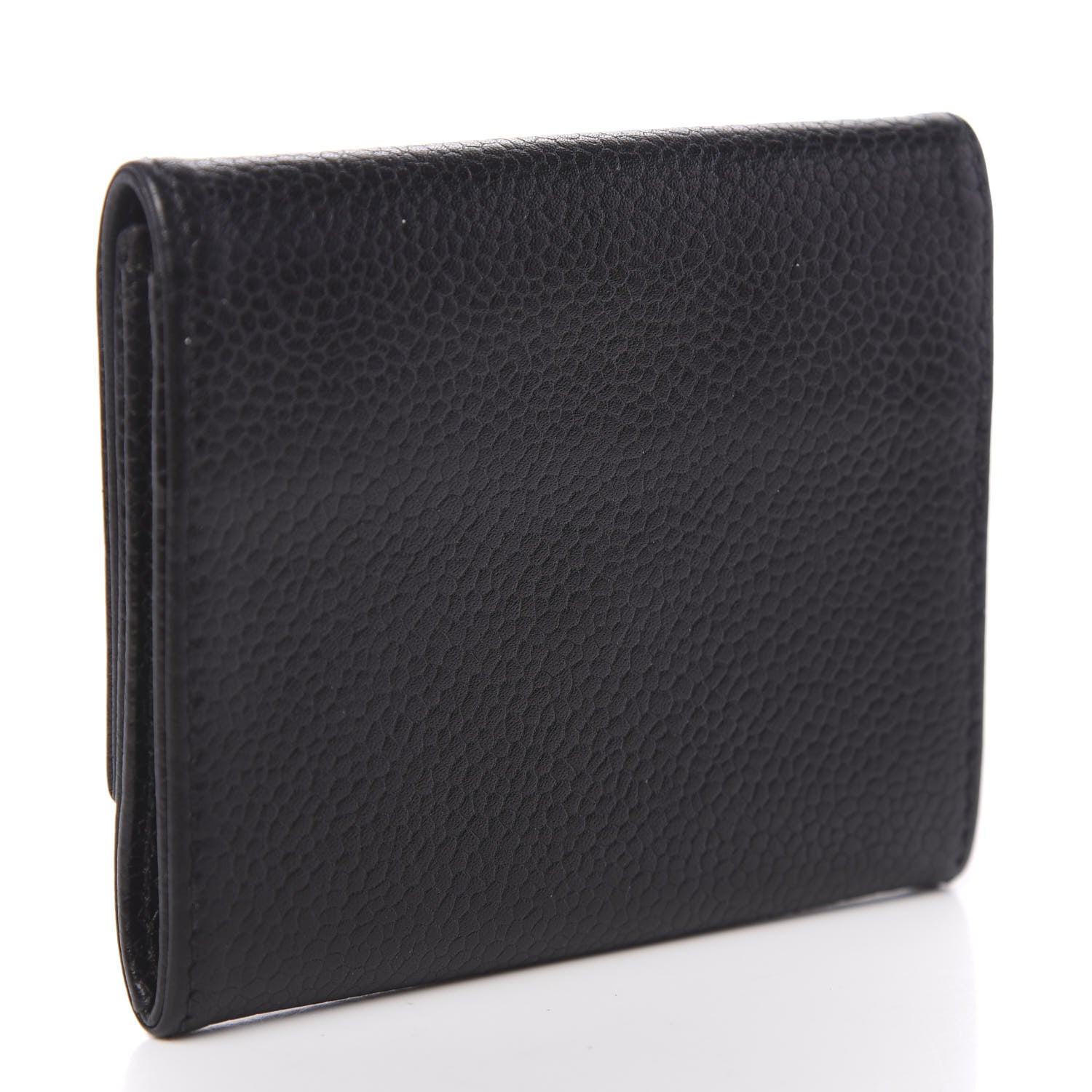 Chanel Caviar Timeless CC Flap Card Holder Black 3 of 8