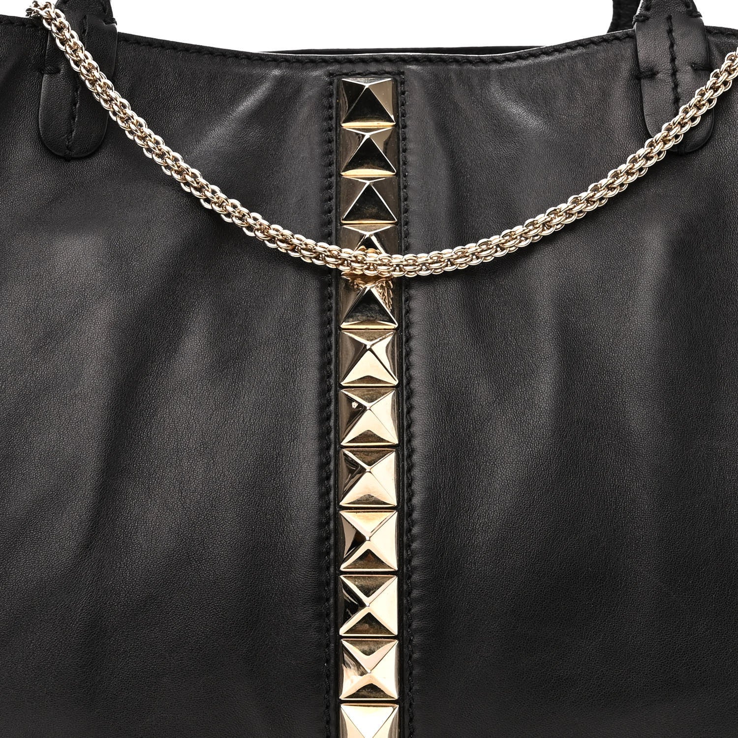 Valentino Garavani Vitello Va Va Voom Tote Black 7 of 10