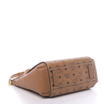 MCM Visetos Medium Luisa Hobo Cognac 5 of 10