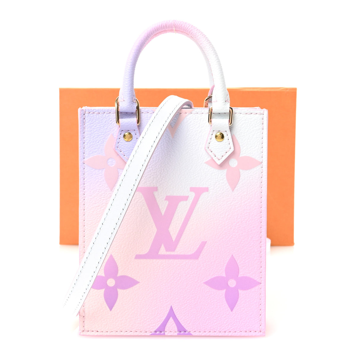 Louis Vuitton Monogram Giant Spring In The City Petit Sac Plat Sunrise Pastel 9 of 9
