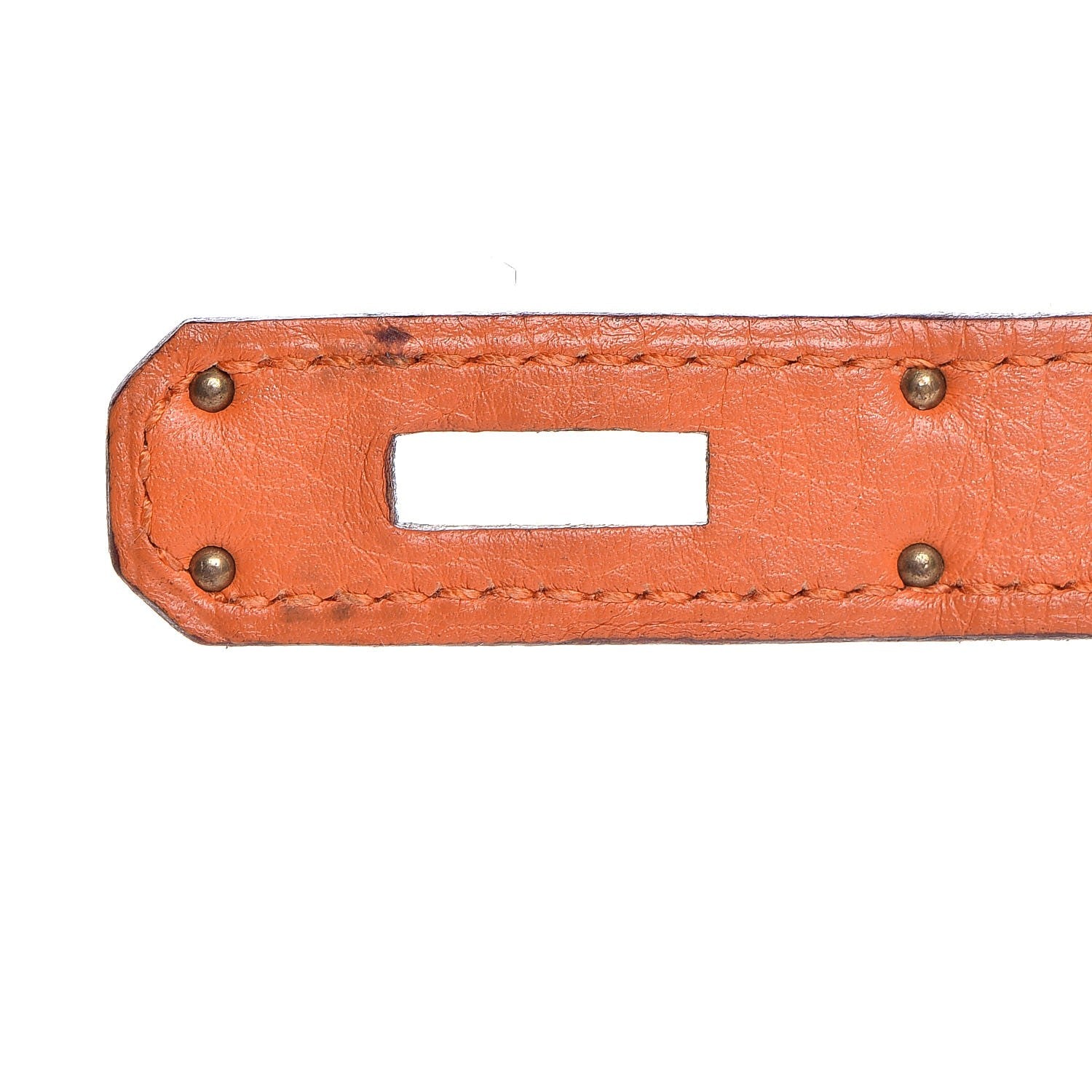 Hermes Taurillon Clemence Birkin 30 Orange 17 of 39