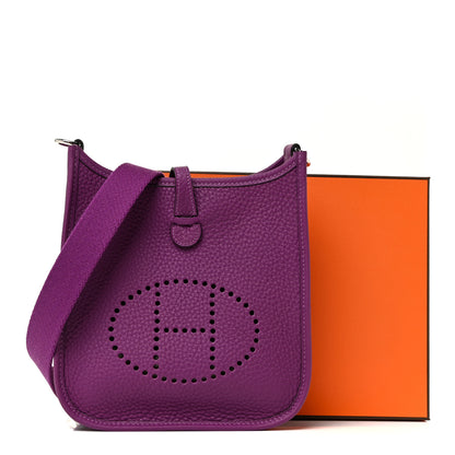 Hermes Taurillon Clemence Evelyne TPM Anemone 11 of 11