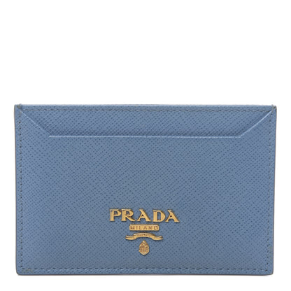 Prada Saffiano Metal Card Case Astrale 1 of 8