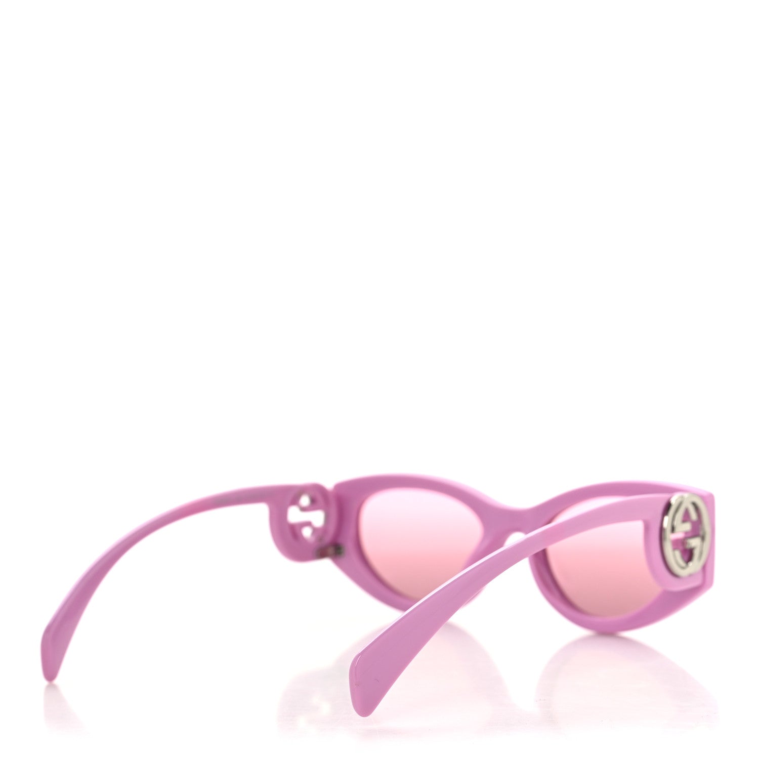 Gucci Acetate Interlocking G Sunglasses GG1691S Pink 4 of 6