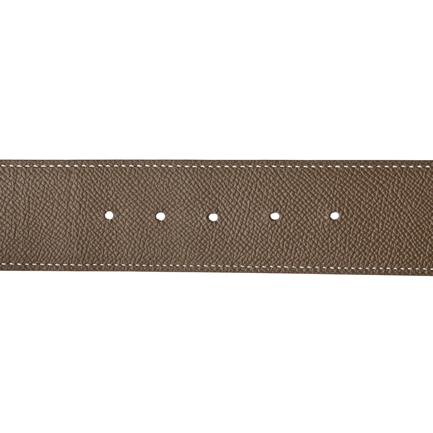 Epsom 42mm Belt Strap 90 White Etoupe