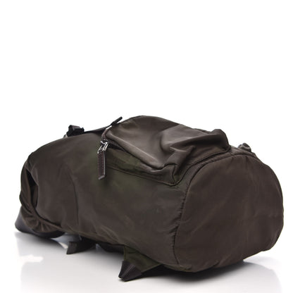 Prada Nylon Vela Saffiano Backpack Ebano 4 of 11