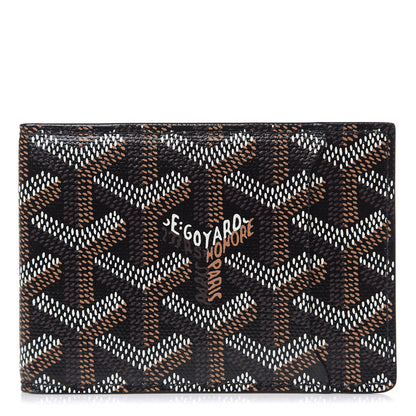 Goyard Goyardine Multi Slot Bi-Fold Wallet Black 1 of 7