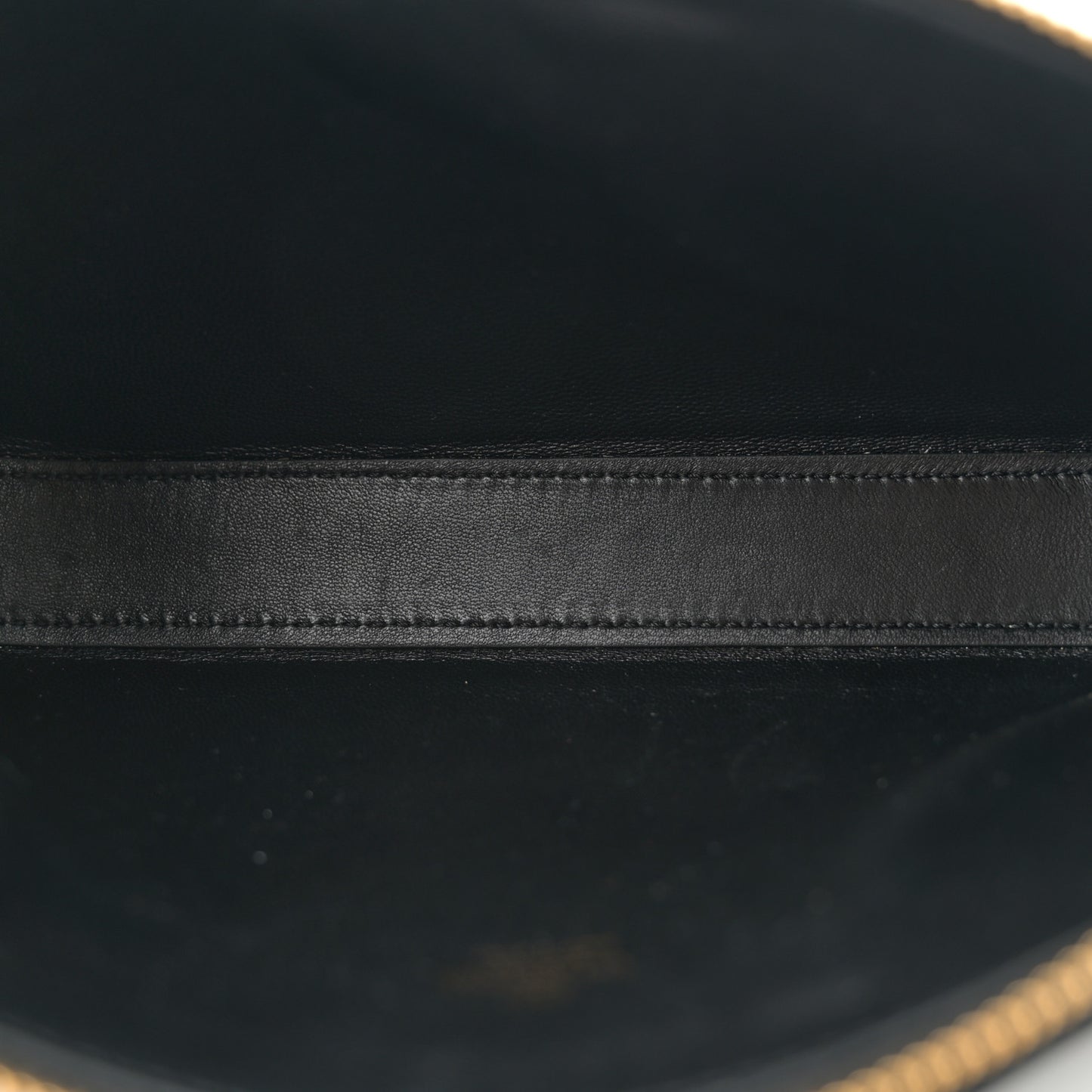 Calfskin Mini Vlogo Crossbody Bag Black