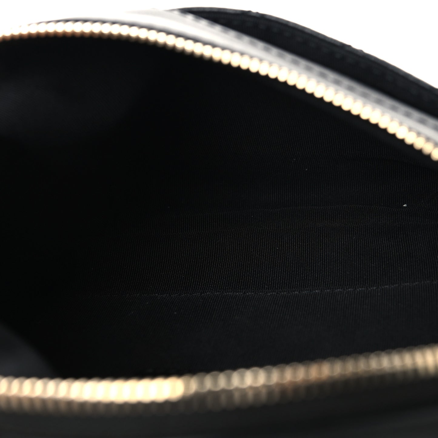 Lambskin Quilted Waist Bag Fanny Pack Black