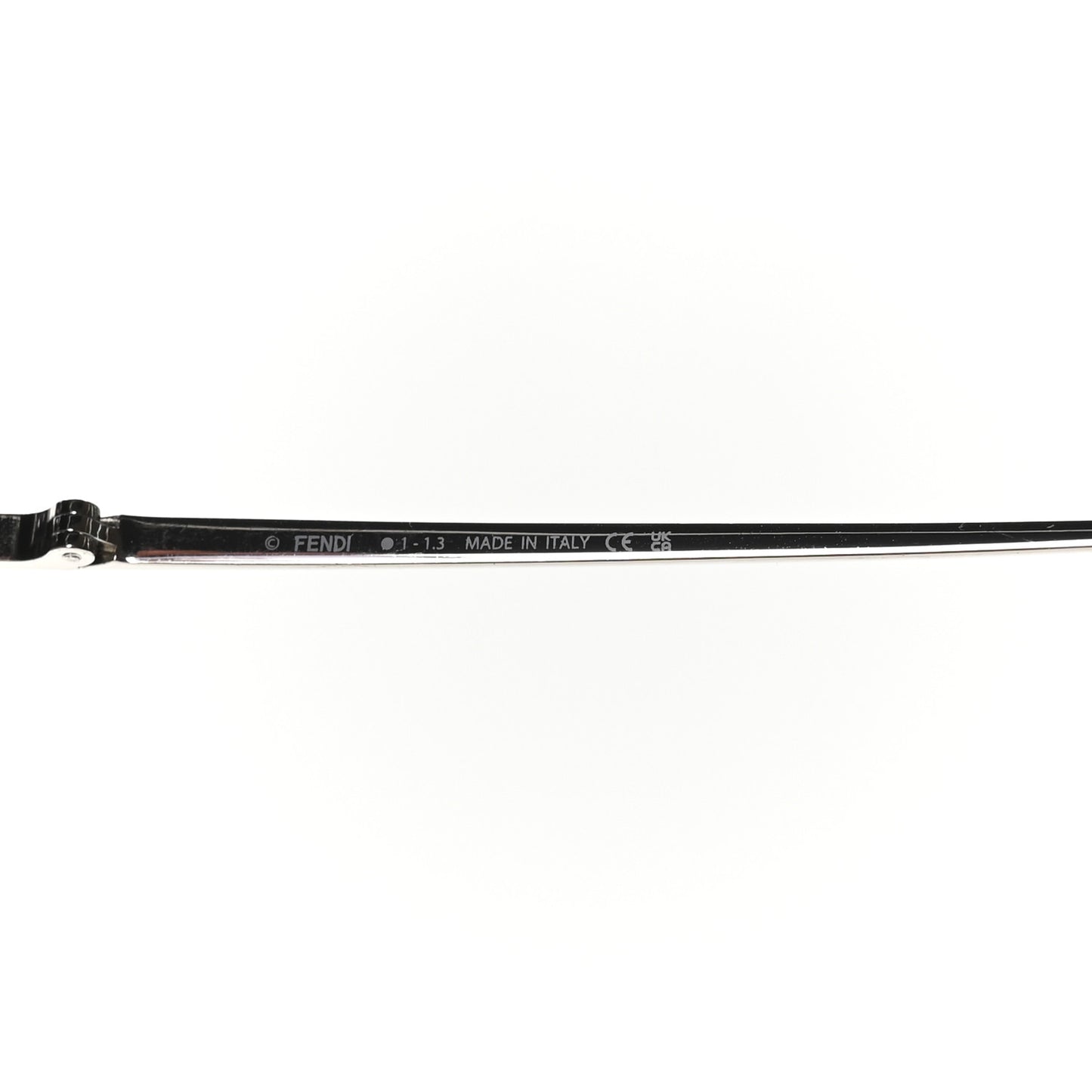 Metal Fendi First Sunglasses FE 40096U Black