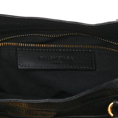 Balenciaga Chevre Gold Metallic Edge Hardware Velo Black 5 of 10