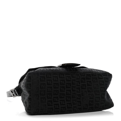 Fendi Zucchino Mama Baguette Black 3 of 7