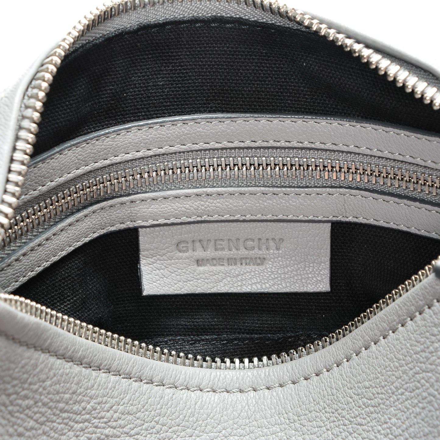 Sugar Goatskin Small Pandora Dove Grey