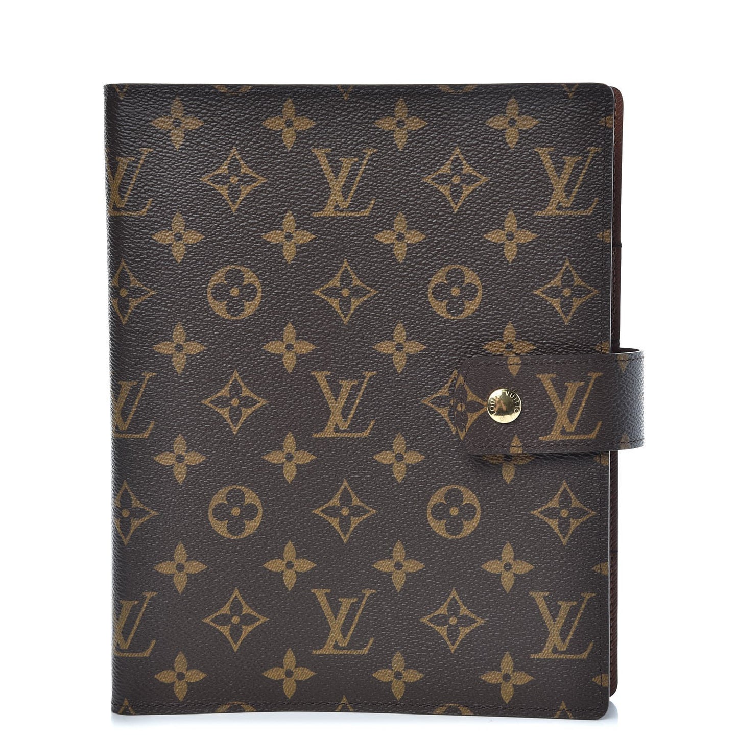 Monogram Large Ring Agenda Cover