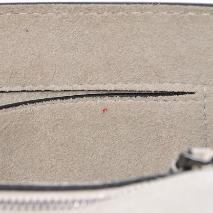 Valentino Garavani Pebbled Calfskin Small Glam Lock Rockstud Flap Ivory 8 of 10