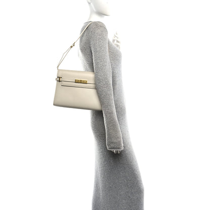 Saint Laurent Smooth Calfskin Manhattan Shoulder Bag Crema Soft 2 of 10