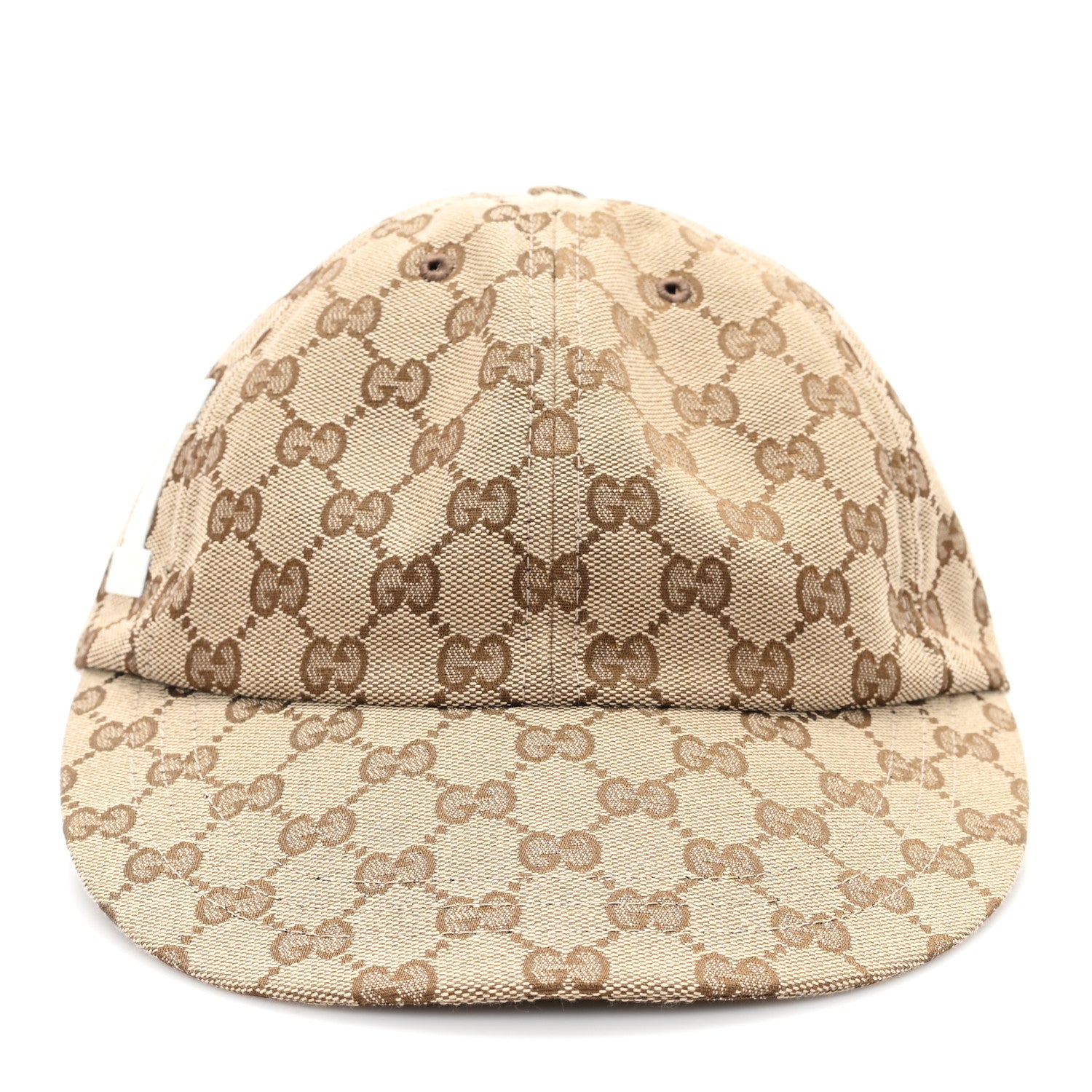 Gucci Monogram Patch Logo Soft Baseball Hat L Beige Cocoa 3 of 10