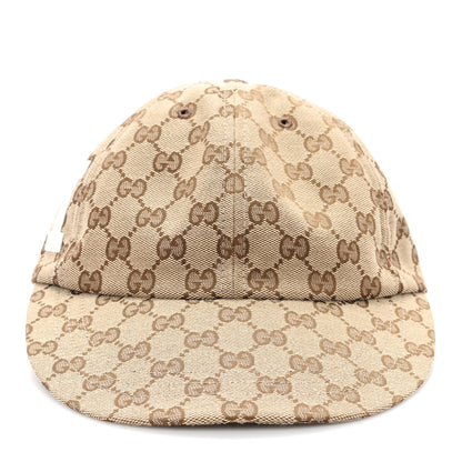 Gucci Monogram Patch Logo Soft Baseball Hat L Beige Cocoa 3 of 10