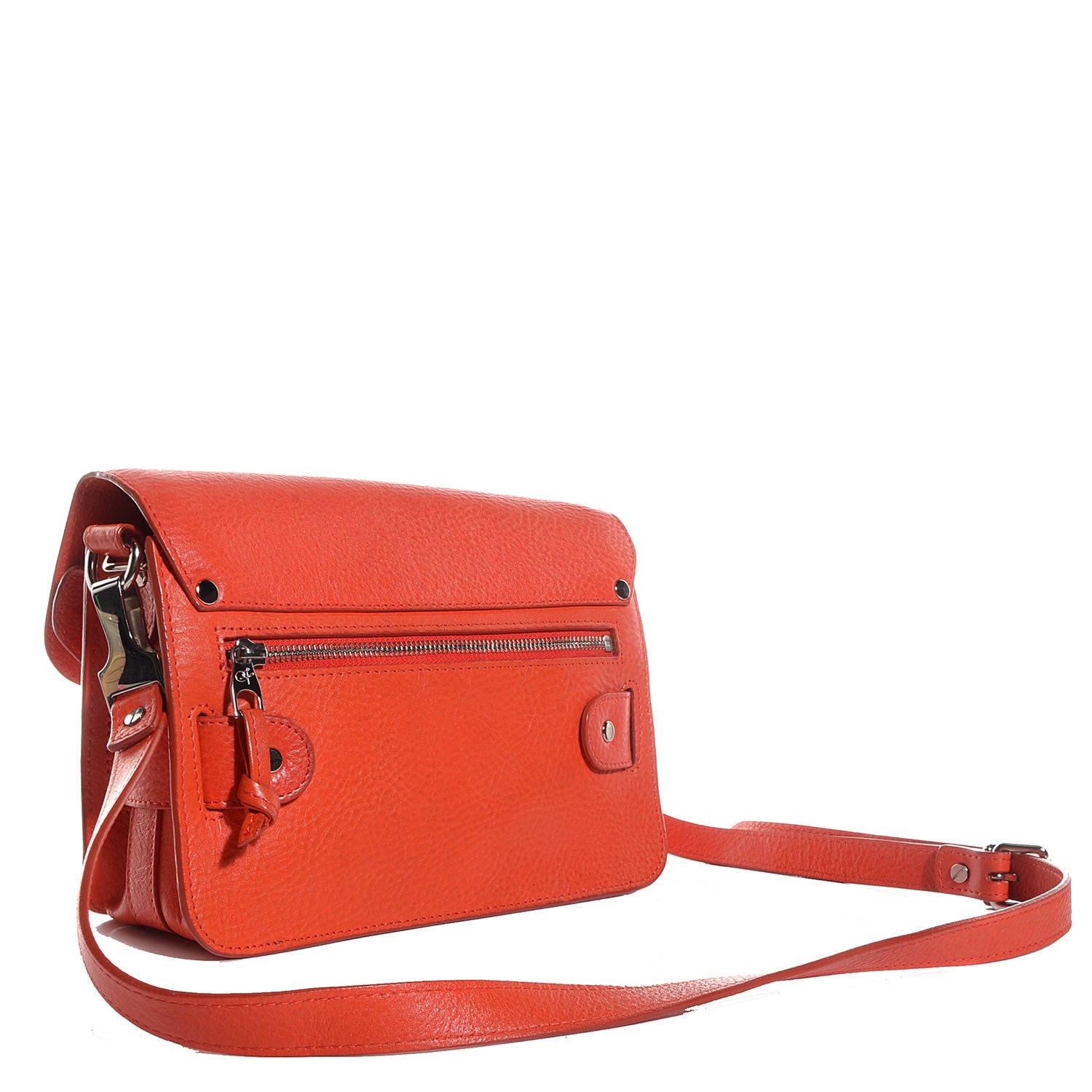 Proenza Schouler Calfskin Mini PS11 Classic Shoulder Bag Tangerine 3 of 12