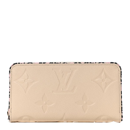 Louis Vuitton Empreinte Monogram Giant Wild At Heart Zippy Wallet Creme 1 of 4