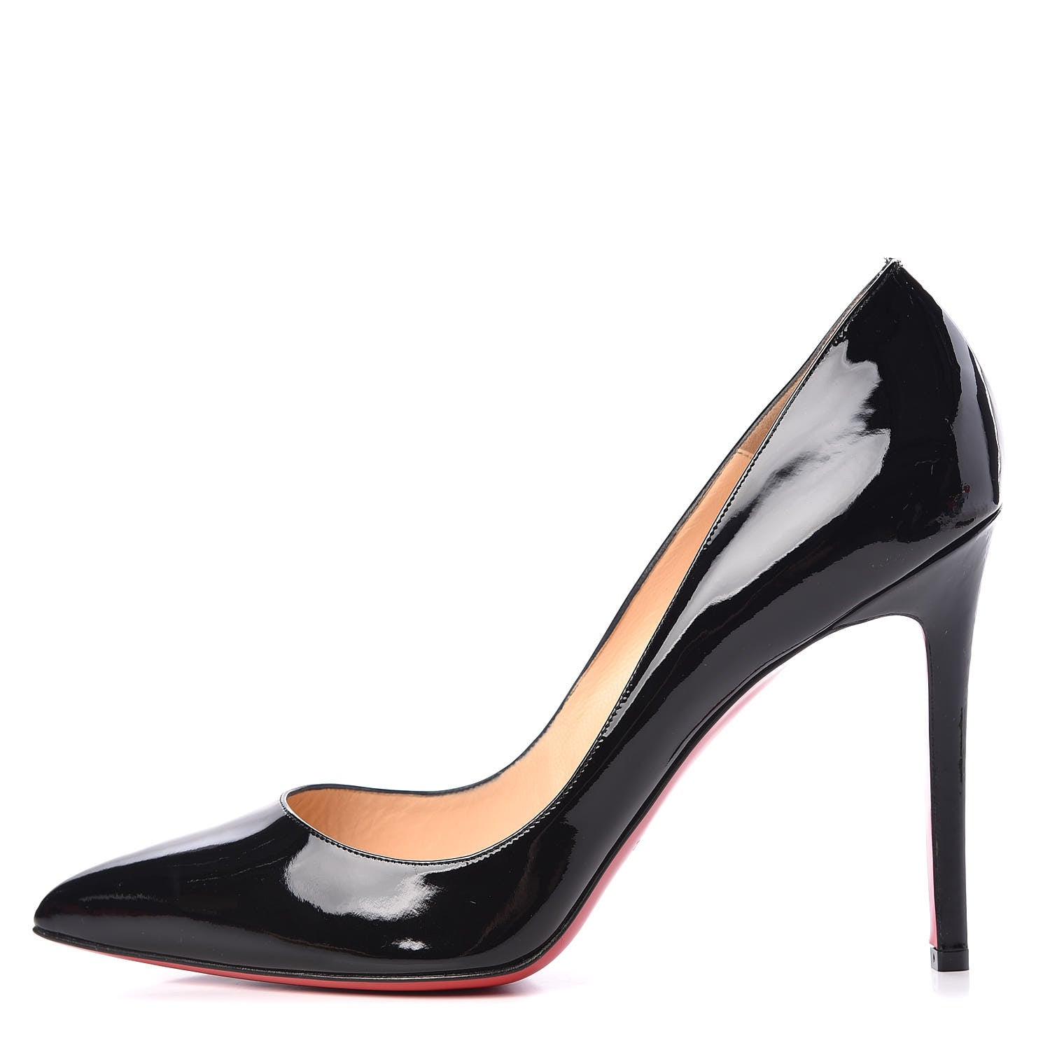 Christian Louboutin Patent Pigalle 100 Pumps 42 Black 1 of 11