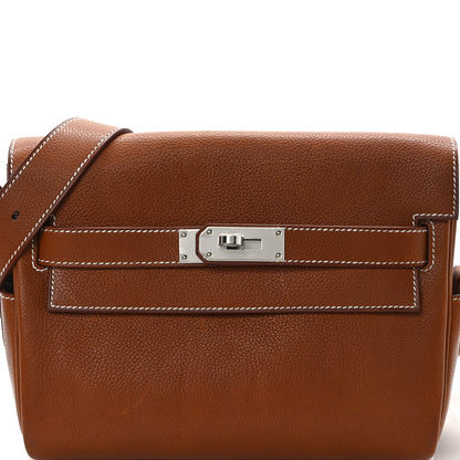 Hermes Barenia Faubourg Kelly Messenger PM Fauve 8 of 15