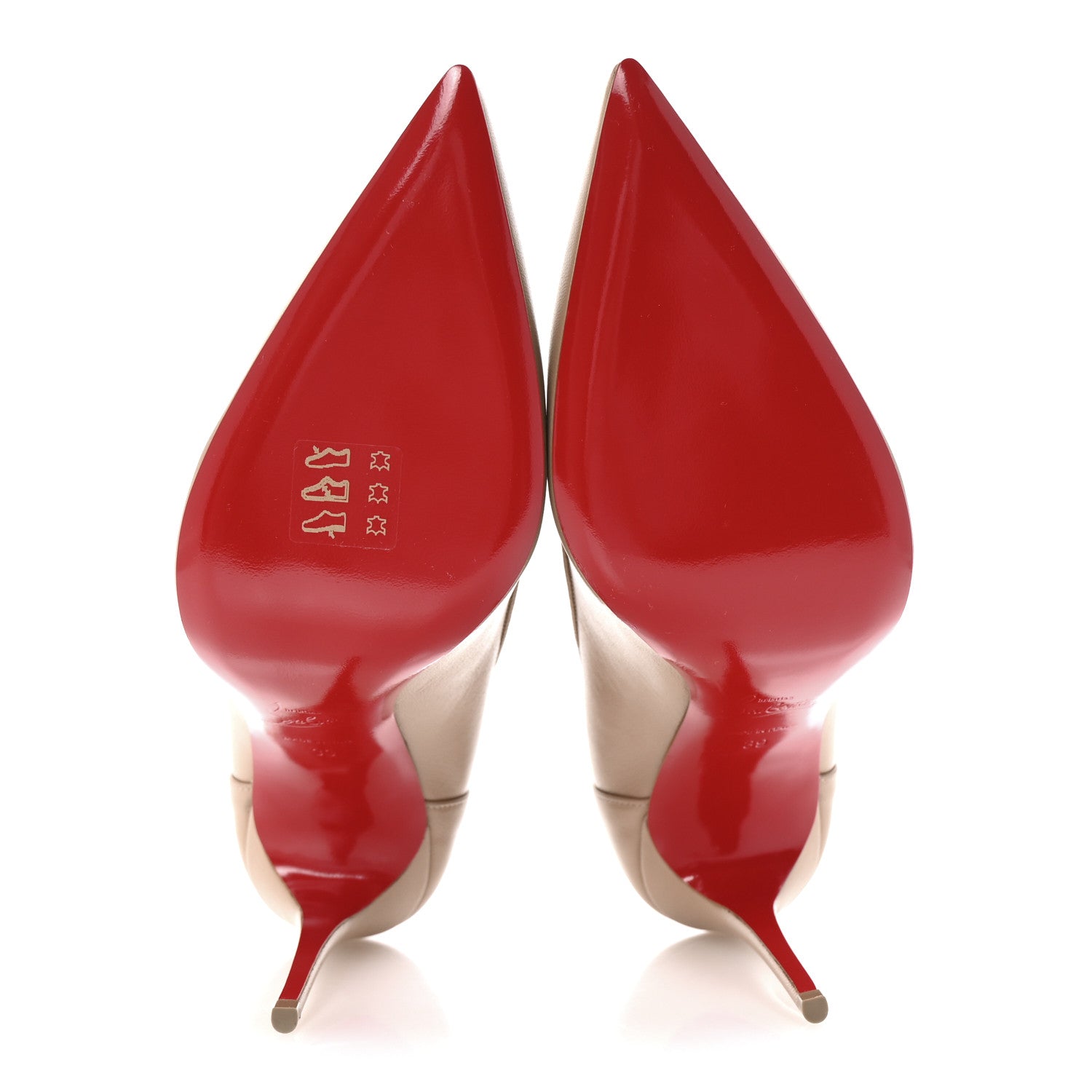 Christian Louboutin Nappa Sporty Kate 100 Pumps 39 Blush 6 of 9