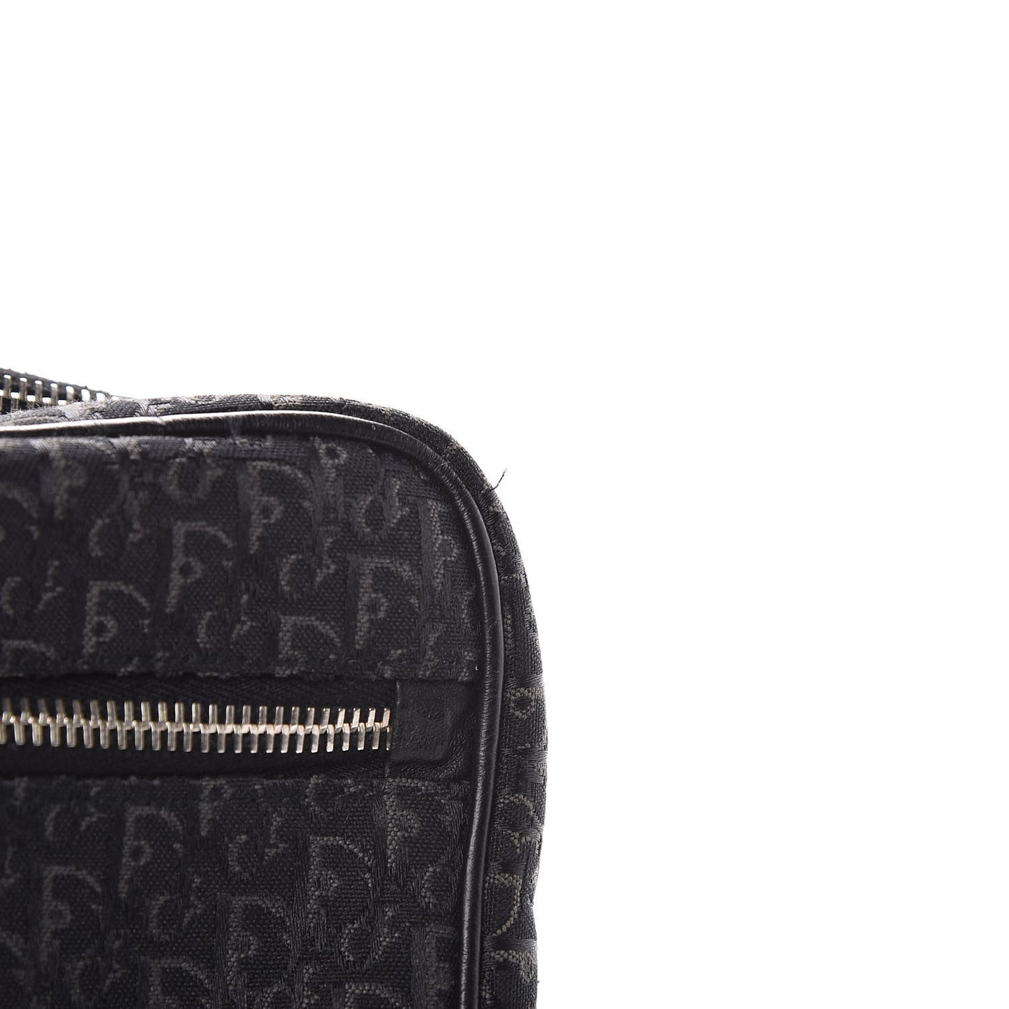 Monogram Canvas Travel Pouch Navy Blue